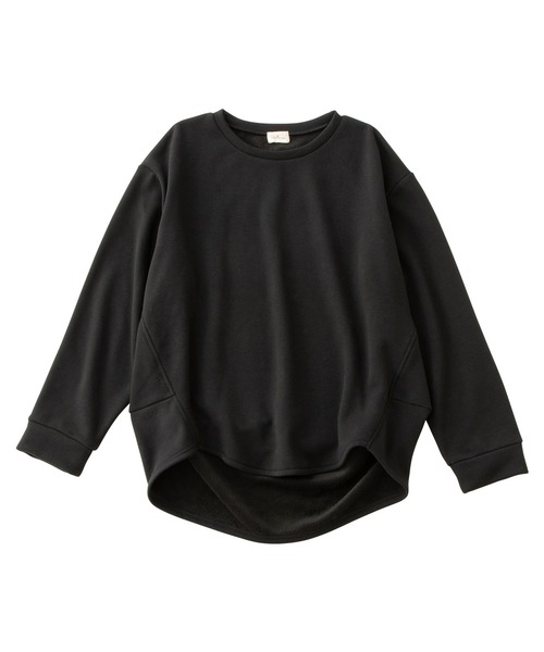 Viola e Viola(ヴィオラエヴィオラ)の「裏ファー後たっぷりゆるプルオーバー(Tシャツ/カットソー・レディース・ブラック/モカ/グリーン・M/3L/4L/5L/L/LL)」の18枚目の写真