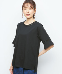 【UVカット・接触冷感・抗菌消臭】はしごレースプルオーバー