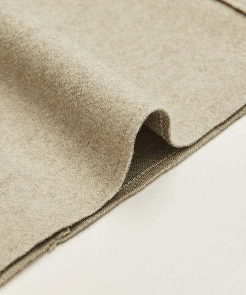 ROPE' PICNIC（ロペピクニック）の「ジャージメルトンミニ丈ジャンパースカート（ジャンパースカート・レディース・ベージュ/ダークブラウン/チャコールグレー/ブラック・38）」の17枚目の写真