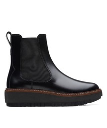 Clarks | 【ネット限定】 OriannaW Up / オリアンナWアップ （ブラックレザー）(ブーツ)