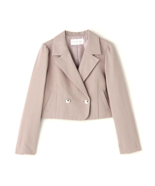 PROPORTION BODY DRESSING（プロポーションボディドレッシング）の「ショートジャケット / 1213250906（テーラードジャケット・レディース・ブラウン/グレー/ベージュ・MEDIUM/SMALL）」の9枚目の写真