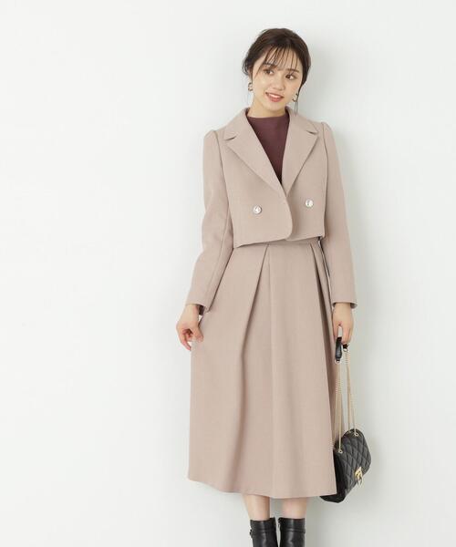 PROPORTION BODY DRESSING（プロポーションボディドレッシング）の「ショートジャケット / 1213250906（テーラードジャケット・レディース・ブラウン/グレー/ベージュ・MEDIUM/SMALL）」の17枚目の写真