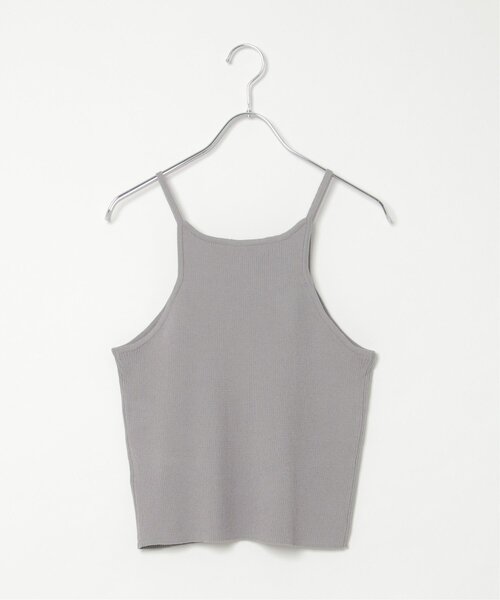 VENCEEXCHANGE（ヴァンスエクスチェンジ）の「【2点セット】レーヨンポリネックデザインリブカーディガン（カーディガン/ボレロ・レディース・ブルー/ブラック/レッド/グレー・FREE）」の9枚目の写真