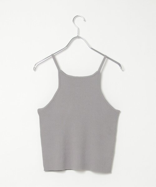 VENCEEXCHANGE（ヴァンスエクスチェンジ）の「【2点セット】レーヨンポリネックデザインリブカーディガン（カーディガン/ボレロ・レディース・ブルー/ブラック/レッド/グレー・FREE）」の10枚目の写真