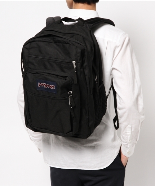 JANSPORT（ジャンスポーツ）の「WEGO/JANSPORTビッグデイパック（バックパック/リュック・メンズ・ブラック・FREE）」の8枚目の写真