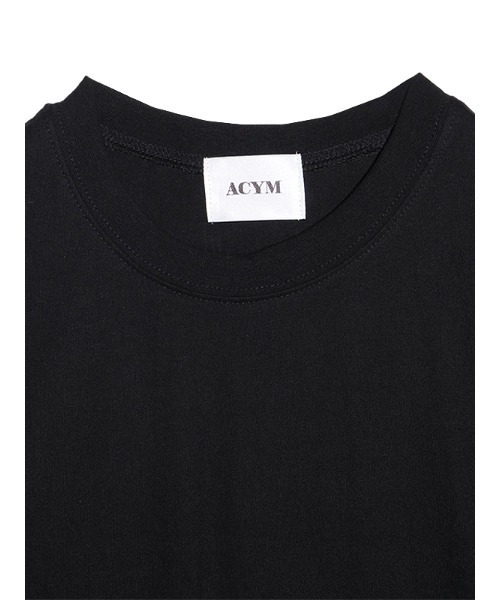ACYM(アシーム)の「Minimal cropped Tシャツ(Tシャツ/カットソー・レディース・ブラック/ホワイト・FREE)」の13枚目の写真