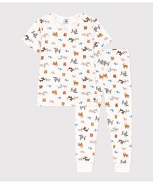 PETIT BATEAU | 半袖長ズボンパジャマ(ルームウェア/パジャマ)