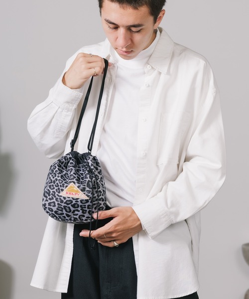 KELTY（ケルティ）の「KELTY/ケルティ DP KINCHAKU SHOULDER 巾着バッグ 2026年春夏（ショルダーバッグ・メンズ・グレー系/ベージュ系/ホワイト系/ブラック系/ブルー系・FREE）」の19枚目の写真