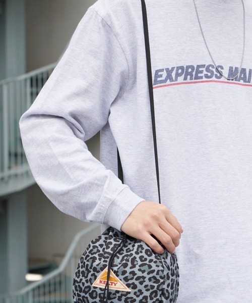 KELTY（ケルティ）の「KELTY/ケルティ DP KINCHAKU SHOULDER 巾着バッグ 2026年春夏（ショルダーバッグ・メンズ・グレー系/ベージュ系/ホワイト系/ブラック系/ブルー系・FREE）」の9枚目の写真