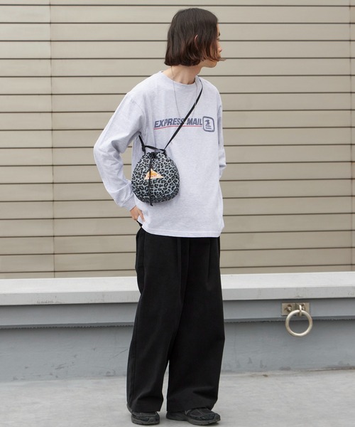 KELTY（ケルティ）の「KELTY/ケルティ DP KINCHAKU SHOULDER 巾着バッグ 2026年春夏（ショルダーバッグ・メンズ・グレー系/ベージュ系/ホワイト系/ブラック系/ブルー系・FREE）」の10枚目の写真