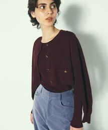 グレースコンチネンタル　ダイアグラム　ワンピース　カーディガン２点セット グレースコンチネンタル ダイアグラム ワンピース カーディガン