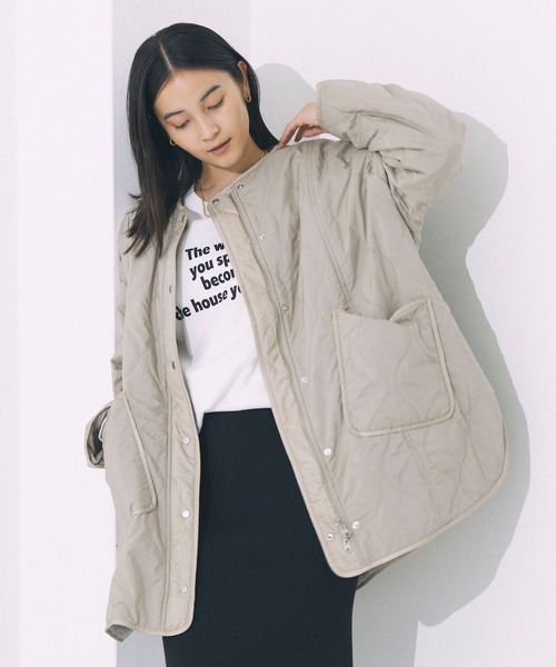BABYLONE（バビロン）の「ナカワタリバーシブルブルゾン（ブルゾン 