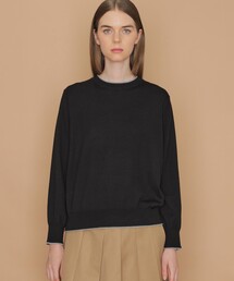 MACKINTOSH LONDON | 【エクラ掲載】ウールバイカラーニットプルオーバー(ニット/セーター)