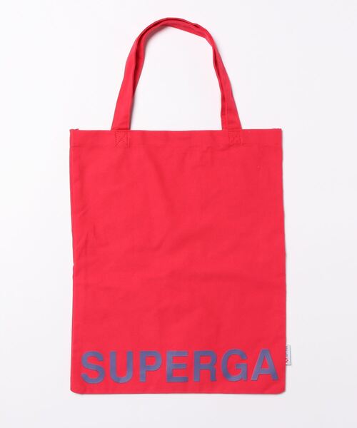 SUPERGA（スペルガ）の「《SUPERGA》TOTE COTU（トートバッグ・レディース・ブラック/バイオレット/レッド/オフホワイト・フリー）」の4枚目の写真