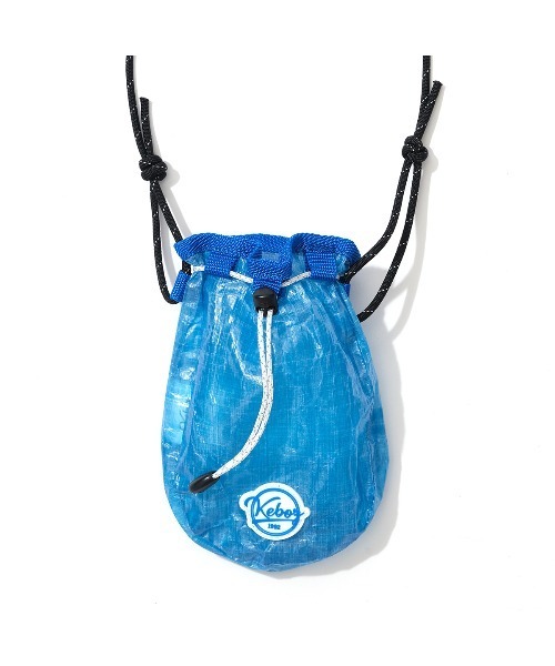 KEBOZ（ケボズ）の「CUBEN FIBER DRAWSTRING（ショルダーバッグ・メンズ・グリーン/ブラック/クリア/ブルー・FREE）」の6枚目の写真