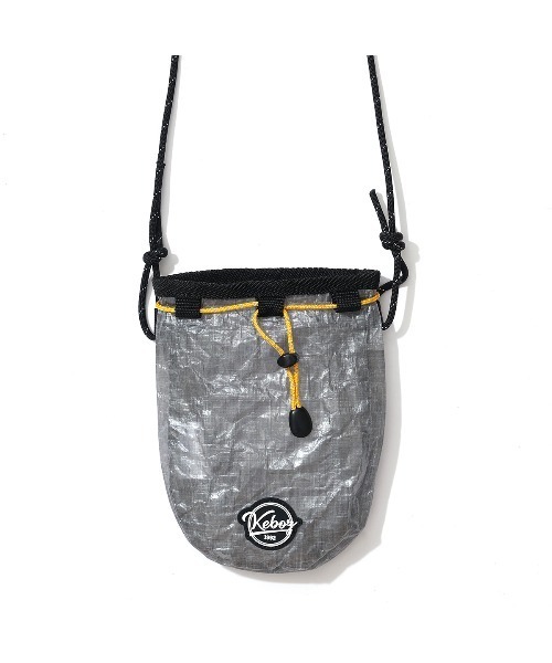 KEBOZ（ケボズ）の「CUBEN FIBER DRAWSTRING（ショルダーバッグ・メンズ・グリーン/ブラック/クリア/ブルー・FREE）」の9枚目の写真