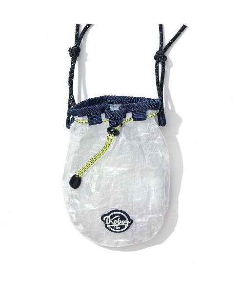 KEBOZ（ケボズ）の「CUBEN FIBER DRAWSTRING（ショルダーバッグ・メンズ・グリーン/ブラック/クリア/ブルー・FREE）」の8枚目の写真