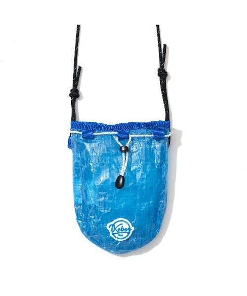 KEBOZ（ケボズ）の「CUBEN FIBER DRAWSTRING（ショルダーバッグ・メンズ・グリーン/ブラック/クリア/ブルー・FREE）」の5枚目の写真