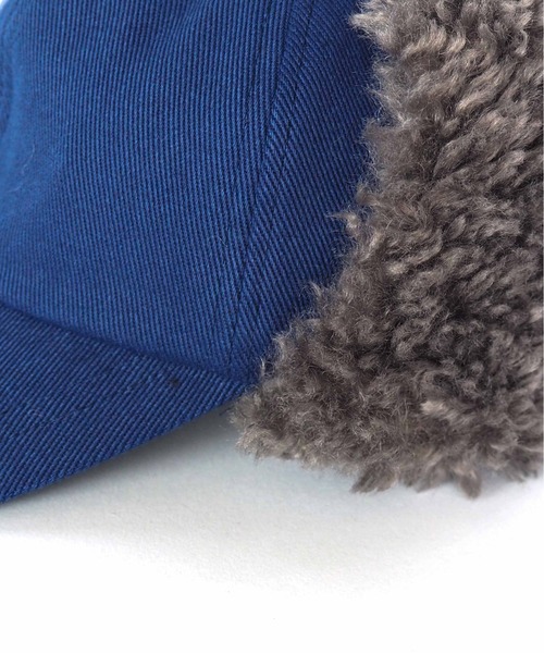 CONTROL FREAK / CTFK（コントロールフリーク）の「CONTROL FREAK(コントロールフリーク)イヤカバーツイルキャップ（キャップ・レディース・ネイビー/アイボリー・FREE）」の4枚目の写真