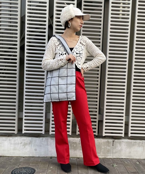 CONTROL FREAK / CTFK（コントロールフリーク）の「CONTROL FREAK(コントロールフリーク)イヤカバーツイルキャップ（キャップ・レディース・ネイビー/アイボリー・FREE）」の17枚目の写真