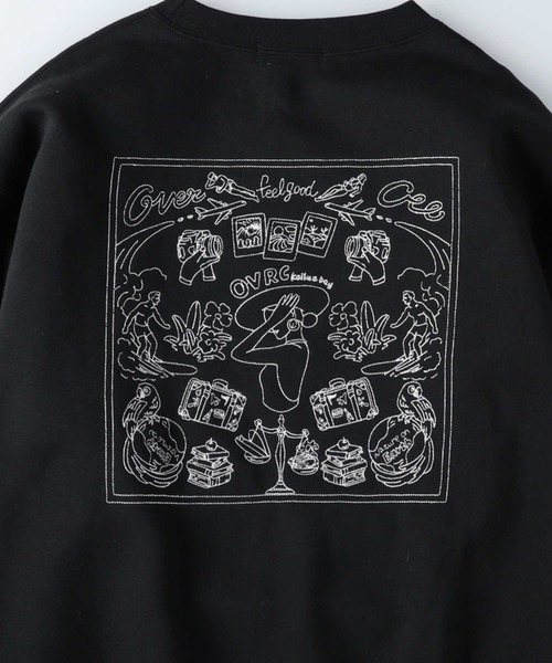 Right-on(ライトオン)の「BACK EMBROSWEATSHIRT(スウェット・メンズ・オフホワイト/ブラック・M/XL/L)」の12枚目の写真