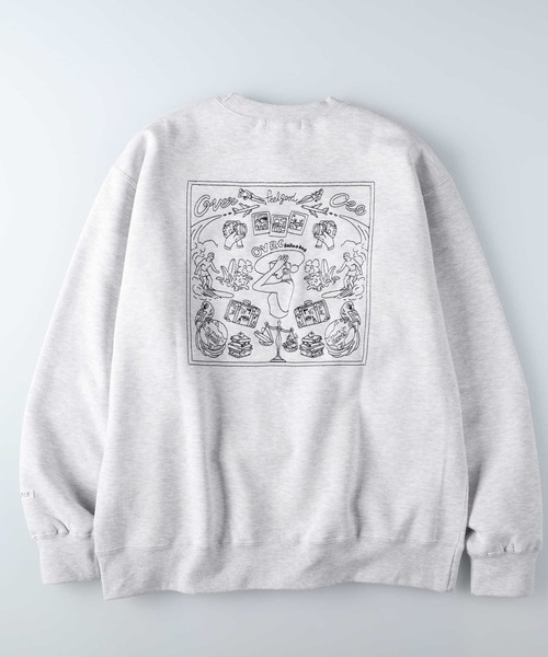 Right-on(ライトオン)の「BACK EMBROSWEATSHIRT(スウェット・メンズ・オフホワイト/ブラック・M/XL/L)」の8枚目の写真