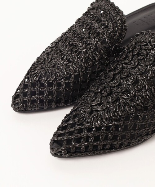 ビームスハート ペーパーレース編み ミュールサンダル L BEAMS HEART（ビームスハート）の「BEAMS HEART / ペーパー