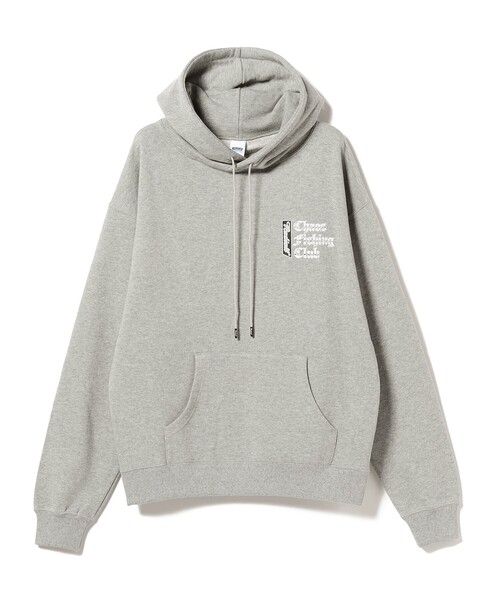 BEAMS T（ビームスティー）の「Chaos Fishing Club × Radiall / Chrome Letters Hoodie（パーカー・メンズ・ブラック/グレー・L/XL/M）」の8枚目の写真