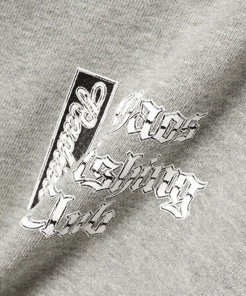 BEAMS T（ビームスティー）の「Chaos Fishing Club × Radiall / Chrome Letters Hoodie（パーカー・メンズ・ブラック/グレー・L/XL/M）」の12枚目の写真