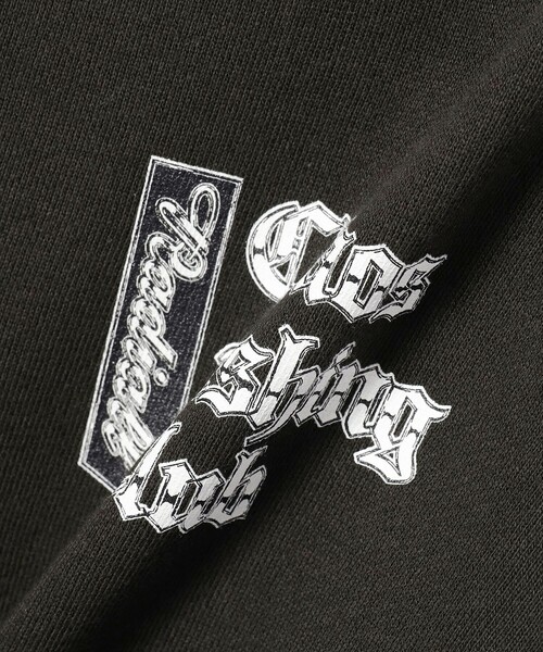 BEAMS T（ビームスティー）の「Chaos Fishing Club × Radiall / Chrome Letters Hoodie（パーカー・メンズ・ブラック/グレー・L/XL/M）」の15枚目の写真