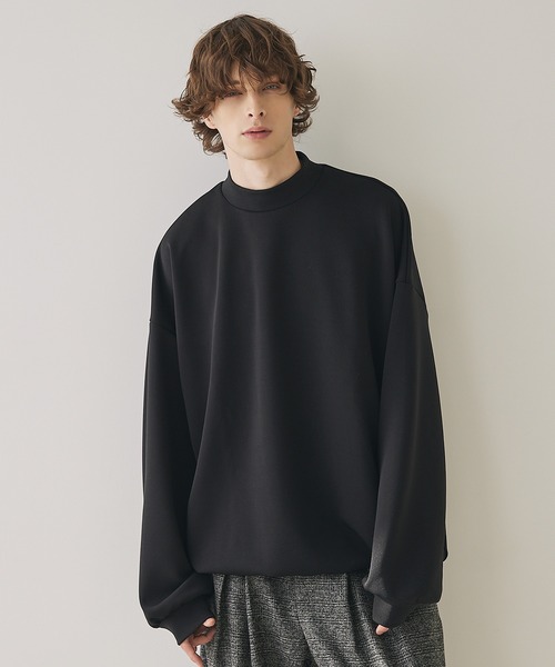 CTHY（シティ）の「【吸湿発熱加工＆吸水速乾加工】ポンチモックネック