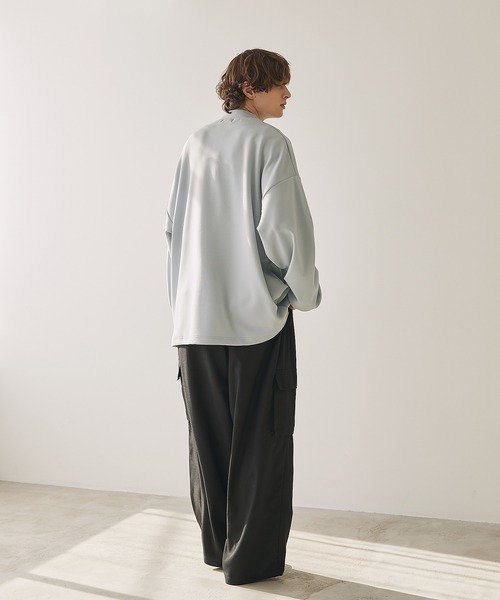 セール】【吸湿発熱加工＆吸水速乾加工】ポンチモックネックロンT（T