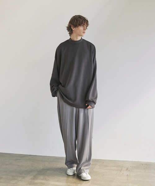 セール】【吸湿発熱加工＆吸水速乾加工】ポンチモックネックロンT（T