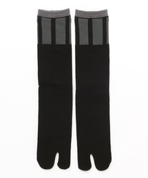 倭物やカヤ（ワモノヤカヤ）の「【カヤ】足袋型くつ下25～28cm 大紋 墨（ソックス/靴下）」