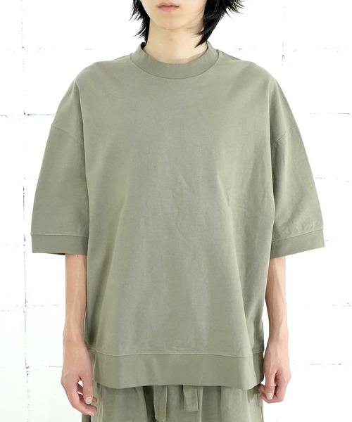 THE MILES（ザ マイルズ）の「AGITATOR アジテーター HEAVY WEIGHT BIG T-SHIRT ヘビーウェイト ビッグTシャツ（Tシャツ/カットソー・メンズ・サンドグレー/ブラック/ホワイト・LARGE/MEDIUM/X-LARGE）」の4枚目の写真