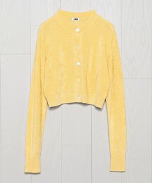H BEAUTY&YOUTH コードヤーン カーディガン H＞コードヤーンカーディガン