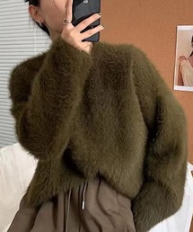 ROOPTOKYO | ▲ショート丈シャギーソフトニット(ニット/セーター)