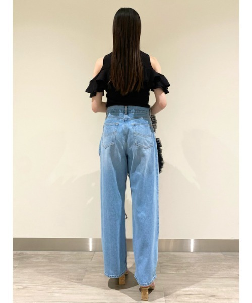 SNIDEL♡フリル　ニット　プルオーバー Sustainableフリルニットプルオーバー(ニット)｜トップス