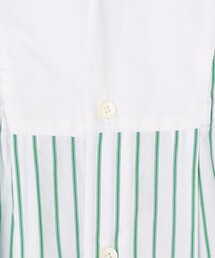 美品　24SS マカフィー　パッチワークシャーティング　チュニックシャツ　36 美品 24SS マカフィー パッチワークシャーティング チュニック