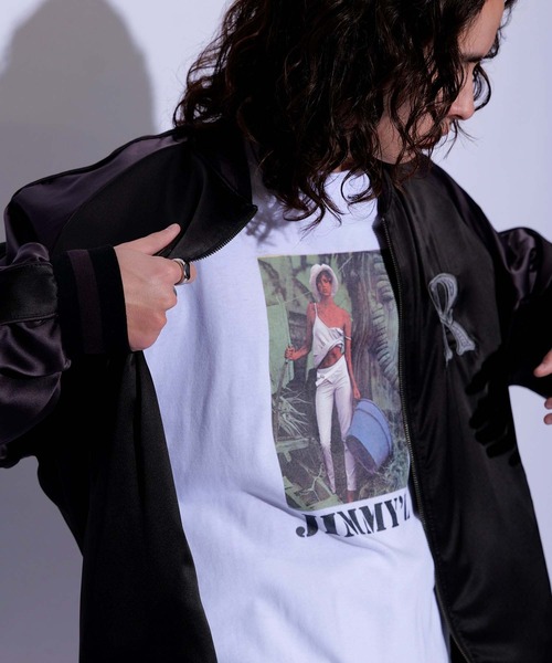 re_k by JUNRED（レクバイジュンレッド）の「re_k by JUNRED / スーべニールジャケット（ブルゾン・メンズ・ブラック/ネイビー・S/L/M）」の5枚目の写真