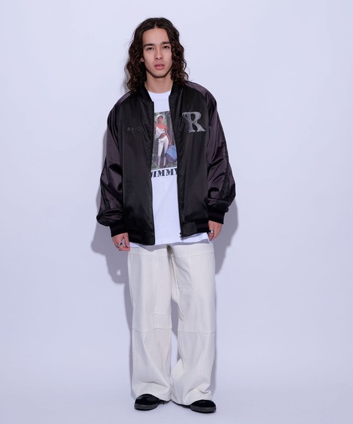 re_k by JUNRED（レクバイジュンレッド）の「re_k by JUNRED / スーべニールジャケット（ブルゾン・メンズ・ブラック/ネイビー・S/L/M）」の8枚目の写真