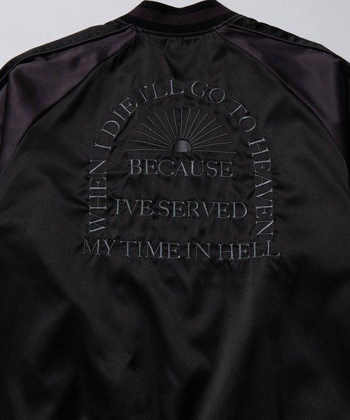 re_k by JUNRED（レクバイジュンレッド）の「re_k by JUNRED / スーべニールジャケット（ブルゾン・メンズ・ブラック/ネイビー・S/L/M）」の16枚目の写真