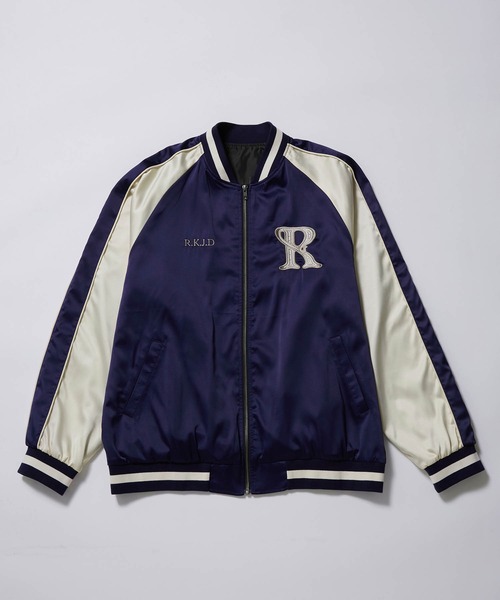 re_k by JUNRED（レクバイジュンレッド）の「re_k by JUNRED / スーべニールジャケット（ブルゾン・メンズ・ブラック/ネイビー・S/L/M）」の17枚目の写真