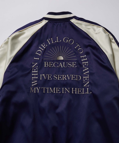 re_k by JUNRED（レクバイジュンレッド）の「re_k by JUNRED / スーべニールジャケット（ブルゾン・メンズ・ブラック/ネイビー・S/L/M）」の22枚目の写真