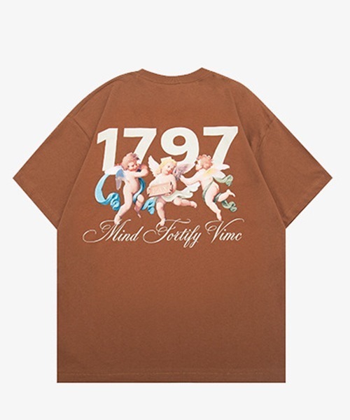 Ressaca(レサーカ)の「オーバーサイズ エンジェルロゴバックプリントTシャツ(Tシャツ/カットソー・メンズ・ブラック/ブラウン/ベージュ・L/M/XL)」の16枚目の写真