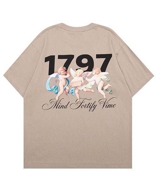 Ressaca(レサーカ)の「オーバーサイズ エンジェルロゴバックプリントTシャツ(Tシャツ/カットソー・メンズ・ブラック/ブラウン/ベージュ・L/M/XL)」の17枚目の写真