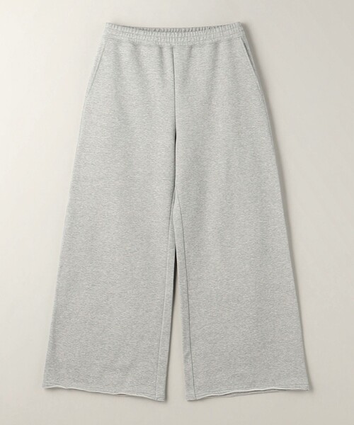 ASTRAET（アストラット）の「＜ASTRAET＞コットン ウラケ ワイド スウェットパンツ（スウェットパンツ・レディース・ブラック/ベージュ/ライトグレー・1/0）」の10枚目の写真