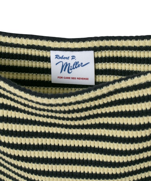 MILLER(ミラー)の「【Miller for ADAM ET ROPE'】別注WAFFLE BORDER BUSTIER(キャミソール・レディース・オフホワイト/グリーン系その他・FREE)」の19枚目の写真