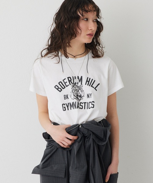 THE PAUSE(ザ ポーズ)の「【THE PAUSE】TIGER Tシャツ(Tシャツ/カットソー・レディース・ネイビー/オフホワイト・FREE)」の15枚目の写真