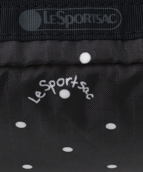 LeSportsac(レスポートサック)の「RECTANGULAR COSMETIC プティドット(ポーチ・レディース・ブラック・FREE)」の5枚目の写真